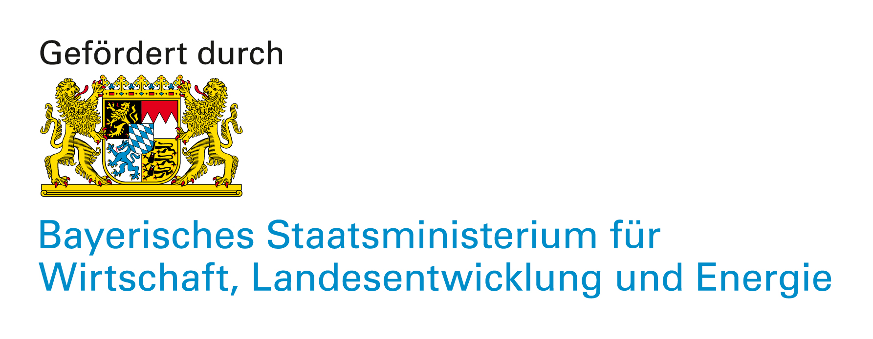 Gefördert durch das Bayerische Staatsministerium für Wirtschaft, Landesentwicklung und Energie