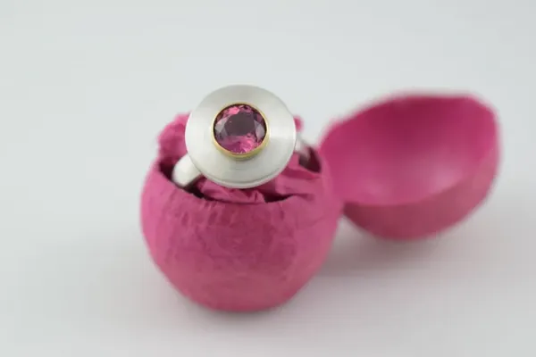Turmalinring in Pink von Beate Fritz