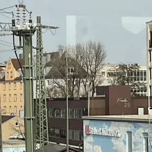 Ansicht Ateliergebäude