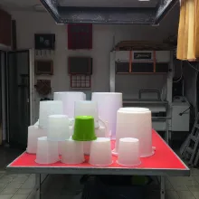 Blick in die Werkstatt vom Papierwerk Glockenbach