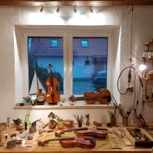 Blick in die Werkstatt