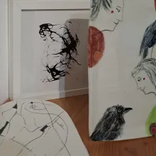 Ausstellung fragil und stark, Elvira Clément + Gudrun Luepke