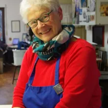 Buchbindermeisterin Regina Klein