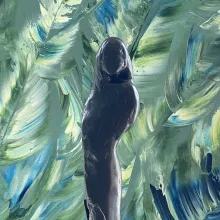 Sehende - Bronzeguss