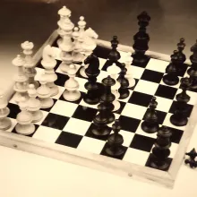 Schachspiel Meisterstück