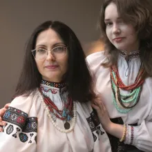 Ukrainische Stickkunst