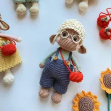 Handgemachte gehäckelte Spielzeug