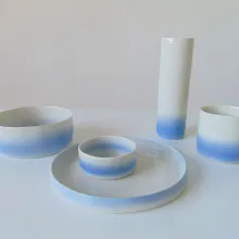 Service "Sky" aus Porzellan