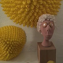 Schlaufentechnik mit Filzfigur