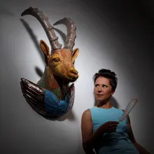 Wandplastik "himmelwärts"