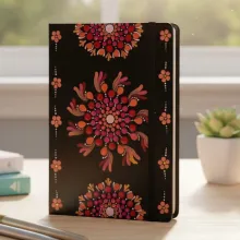 Vibrant Rosy Notebook