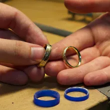 Trauringe aus einem Trauringworkshop