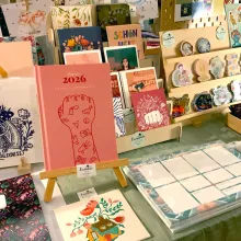 Laura Finke Illustration Papeterie Stand