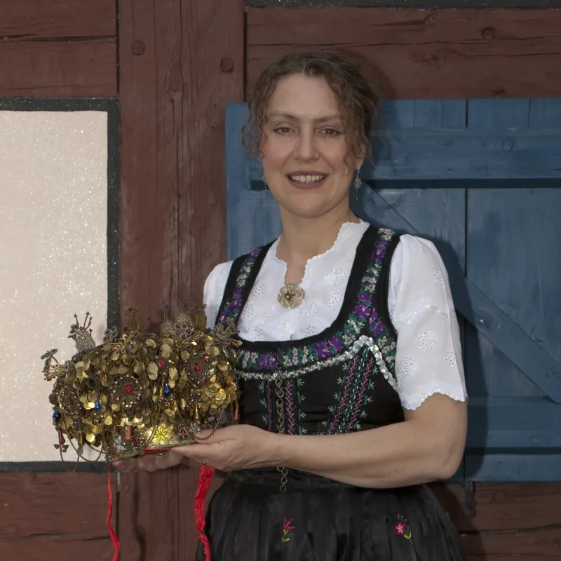 Roland Rosenbauer Restaurierte Krone aus der südlichen Fränkischen Schweiz