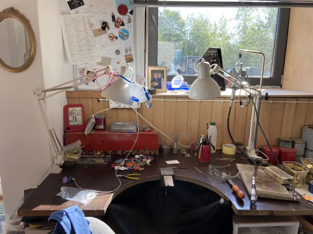 Blick in die Werkstatt 