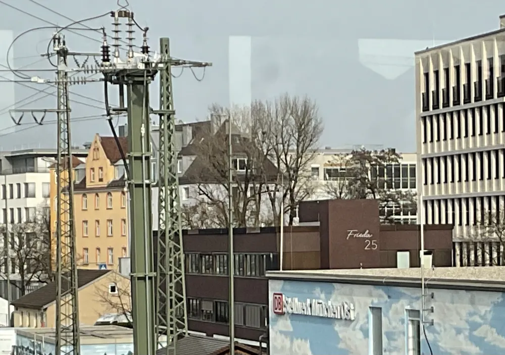 Ansicht Ateliergebäude