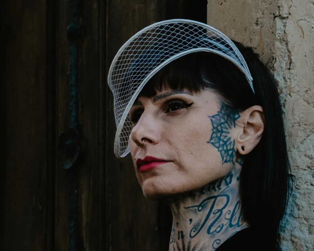 Alternativer Brautschleier