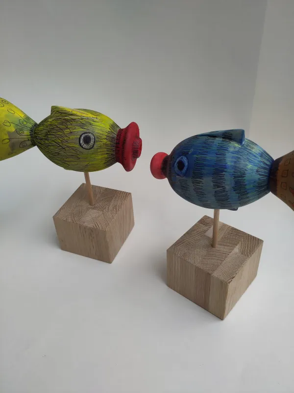 Skulptur / Fische