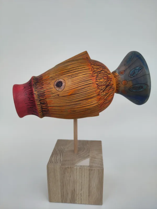 Skulptur / Fisch