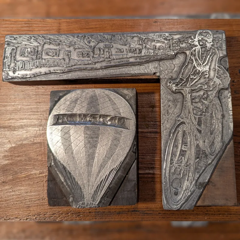 Historische Druckklischees 