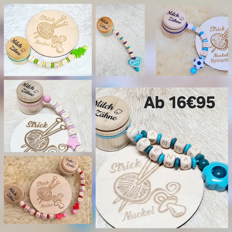 Milchzahndosen nach Wunsch 