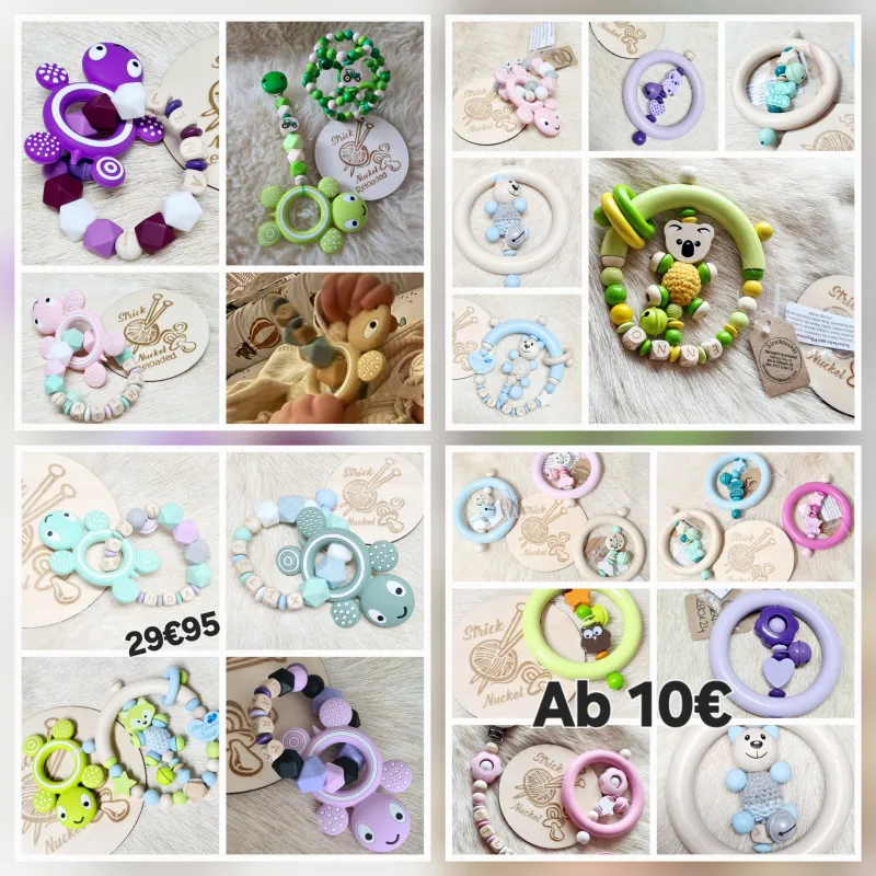 Rassel von Geburt und ab 6  Monaten 