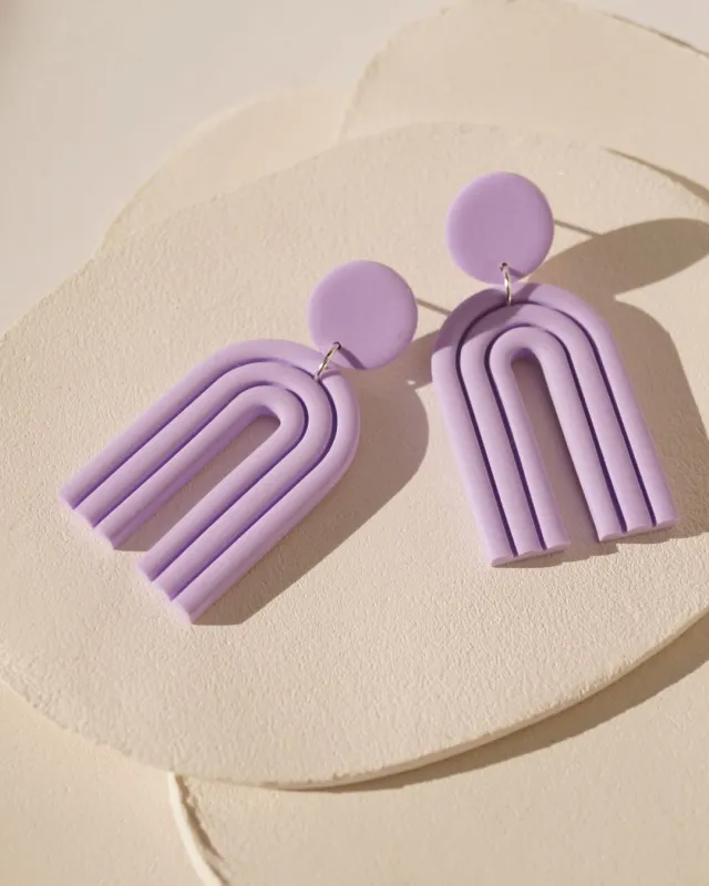 moderne Statement Ohrringe