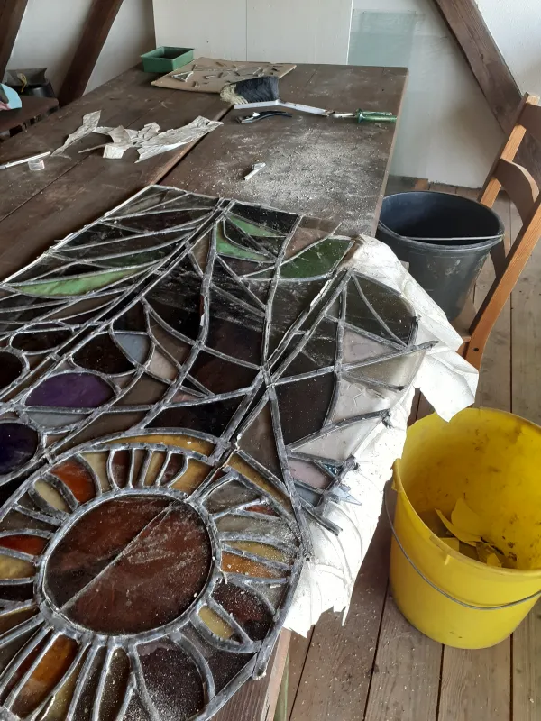 Das "Entbleien" vor einer Restaurierung