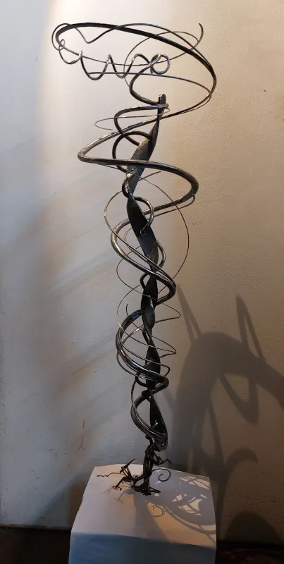 Skulptur "Turbulente Zeit"