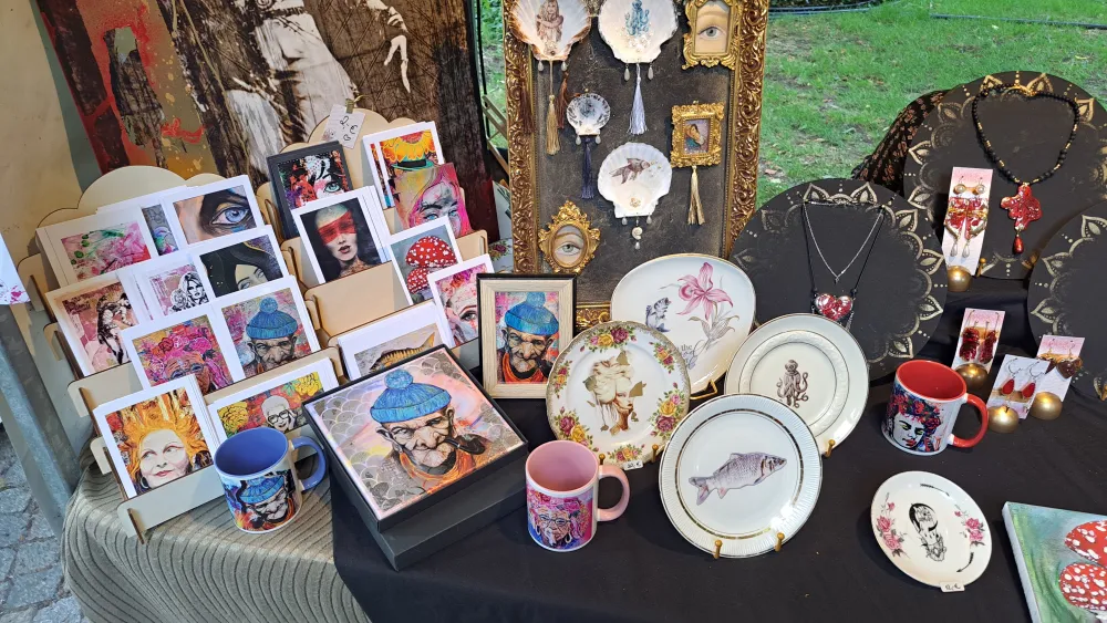 Colors of art - Marktstand 