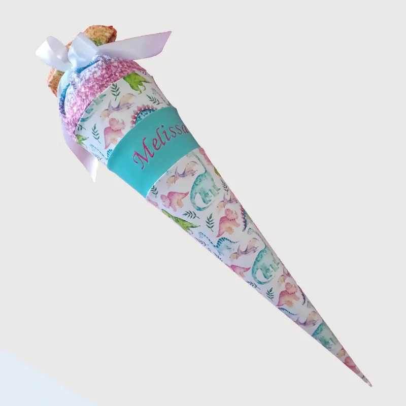 ZauberZuckertüte "Dinos in pastell"