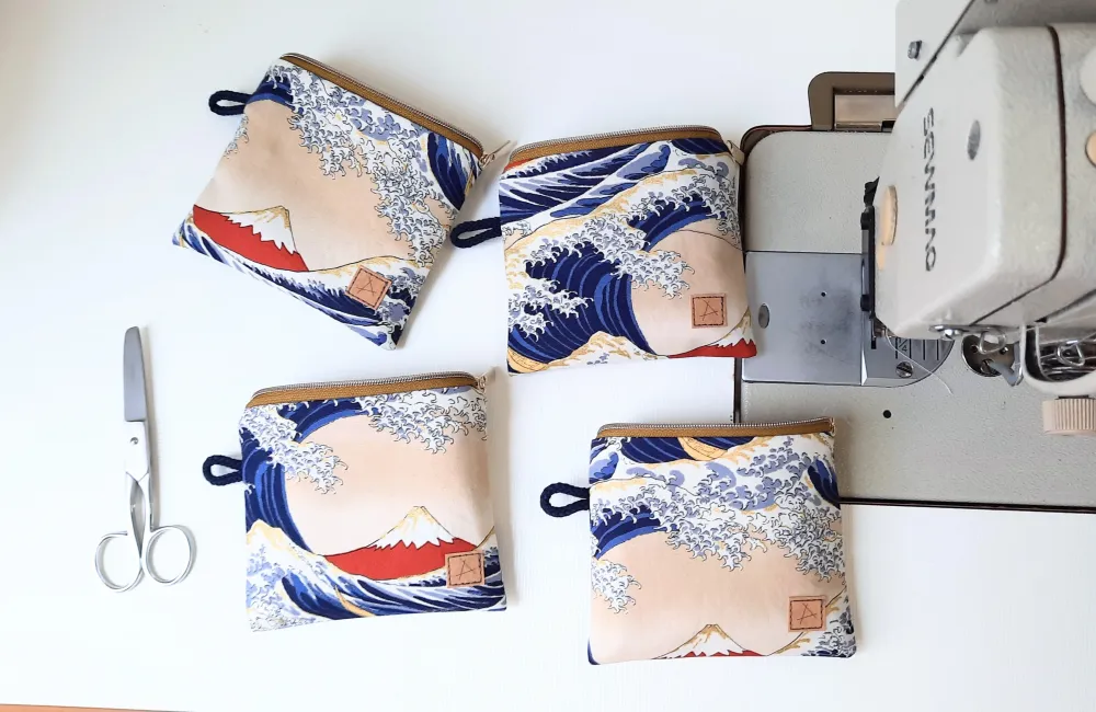 Mini Etui aus der Produktion von 1000-und-eine-Naht