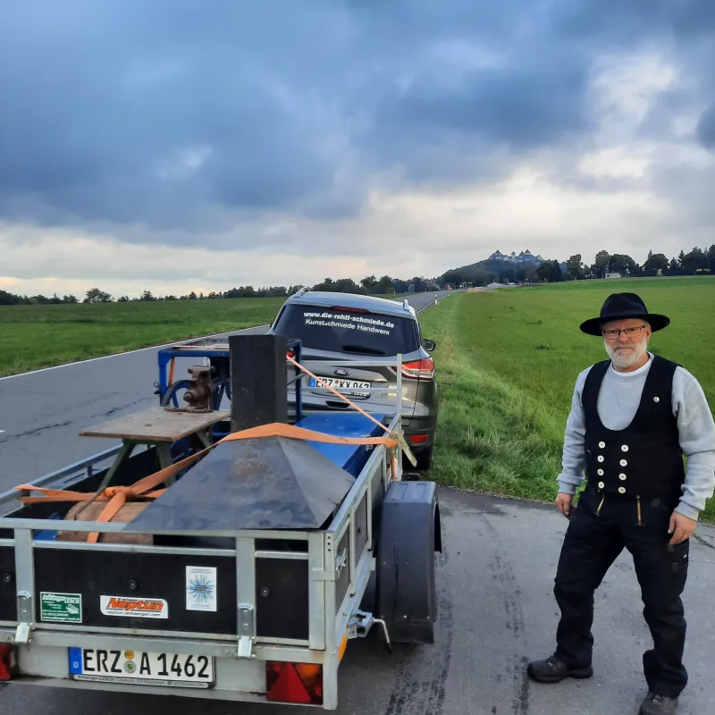 Unterwegs zum Schauschmieden