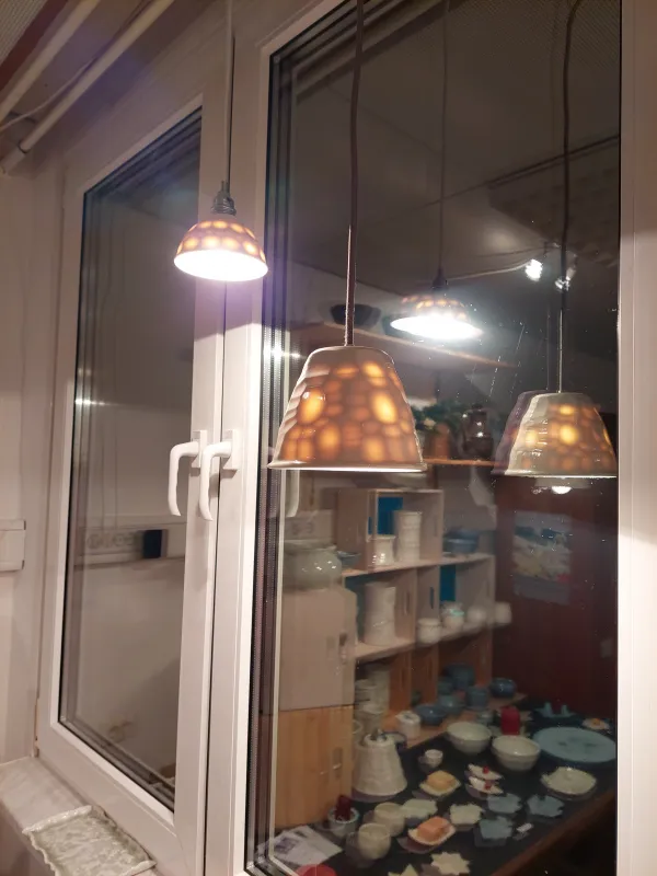 Lampen aus Porzellan