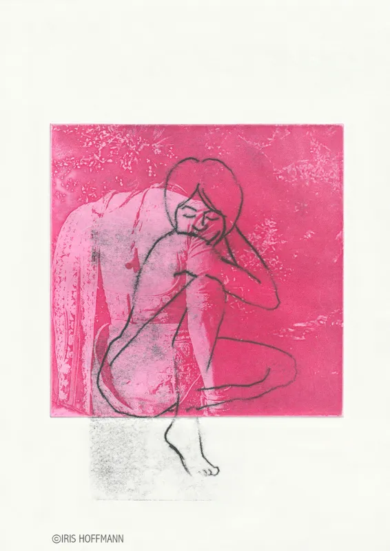 Iris Hoffmann Druckgrafik Akt