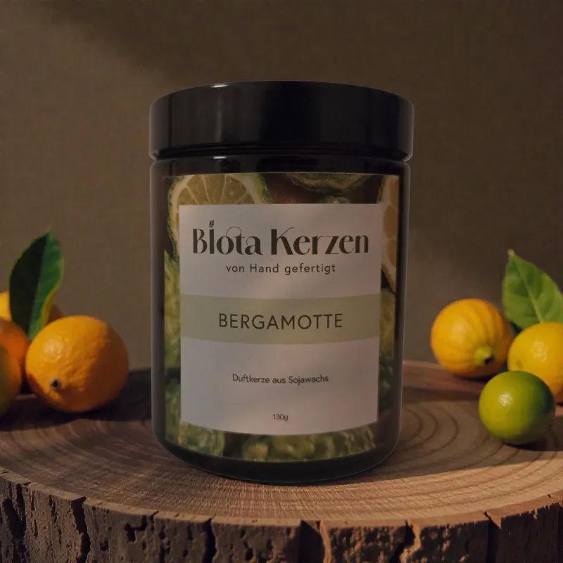 Duftkerze Bergamotte