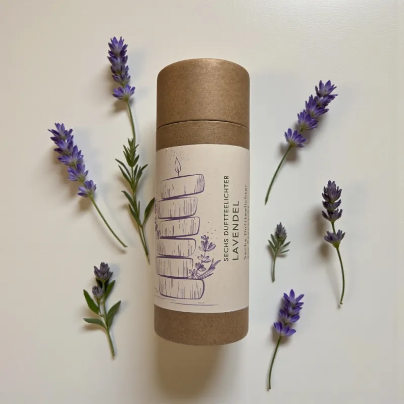 Teelichter Lavendel