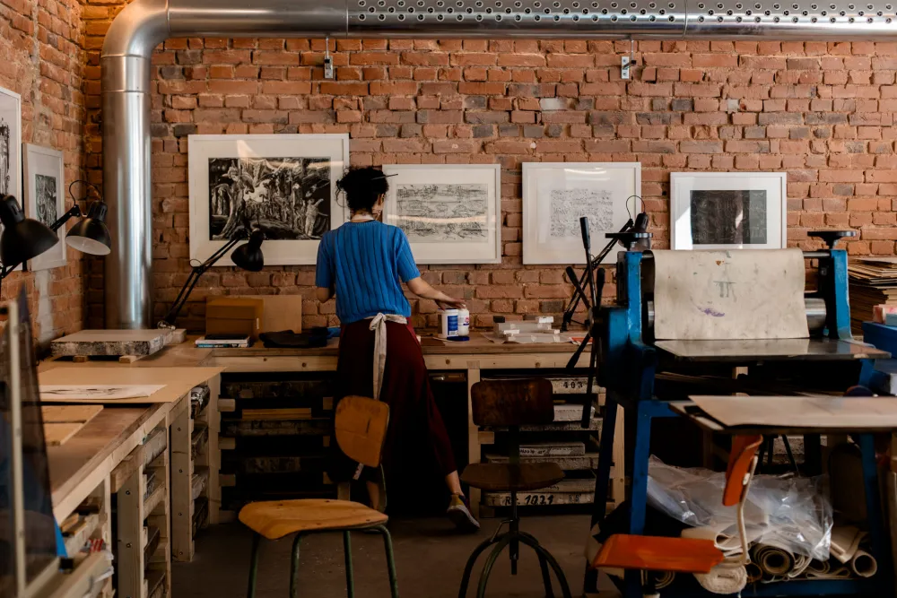 Unsere Werkstatt - Arbeitsort für Künstler*innen 