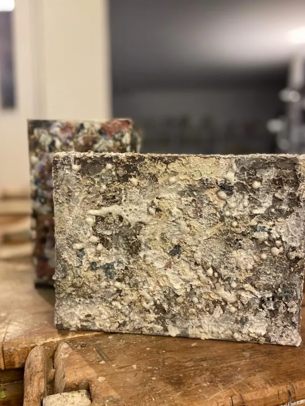 Box,verschiedene Steinzeugmassen