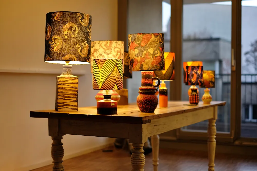 Atmosphärische Lampen upgecykelt aus Vintage Vasen - Roomlight Studio