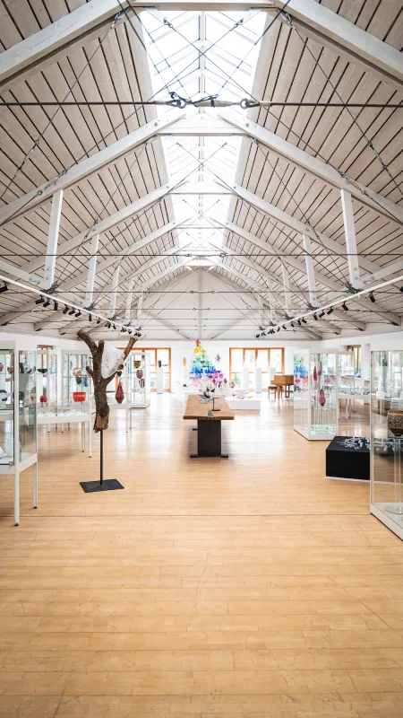 Glaskunstausstellung First Quarter des Glaskünstlers Michael Weinfurtner