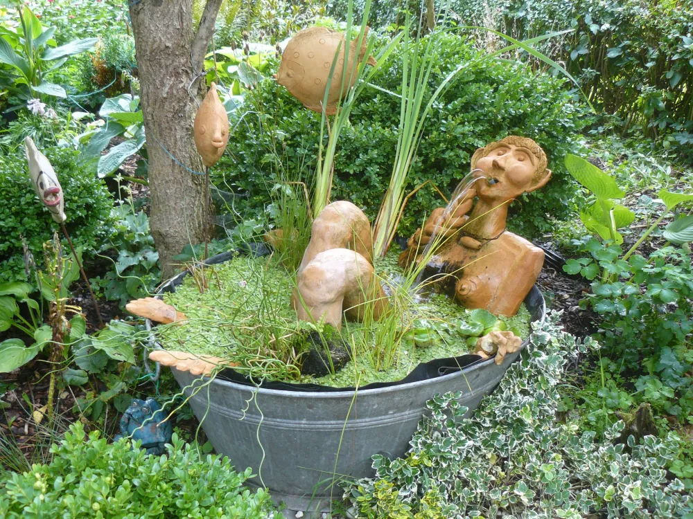 Keramikparadies Jutta Wegener Keramik in der Badewanne