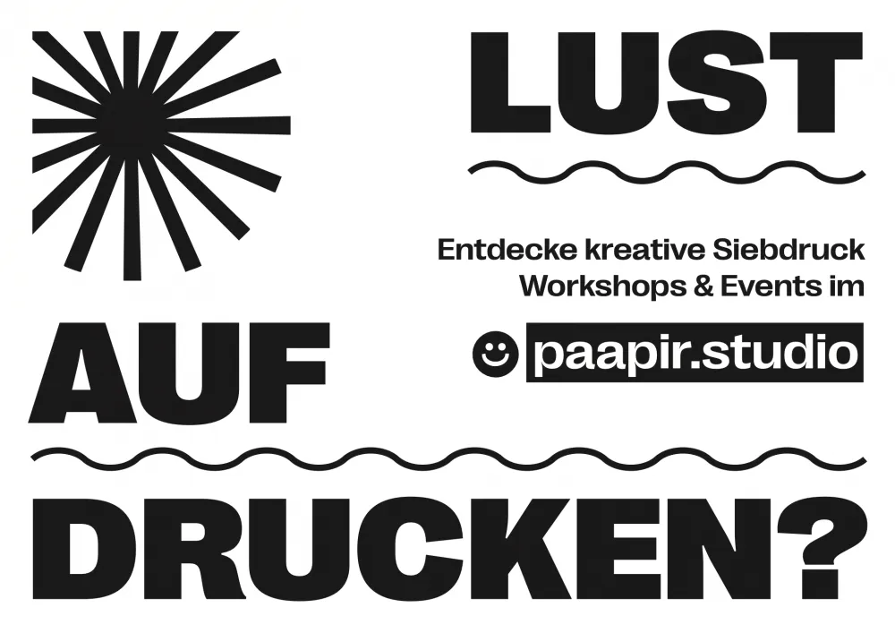 Postkarte paapir.studio Lust auf Drucken? 