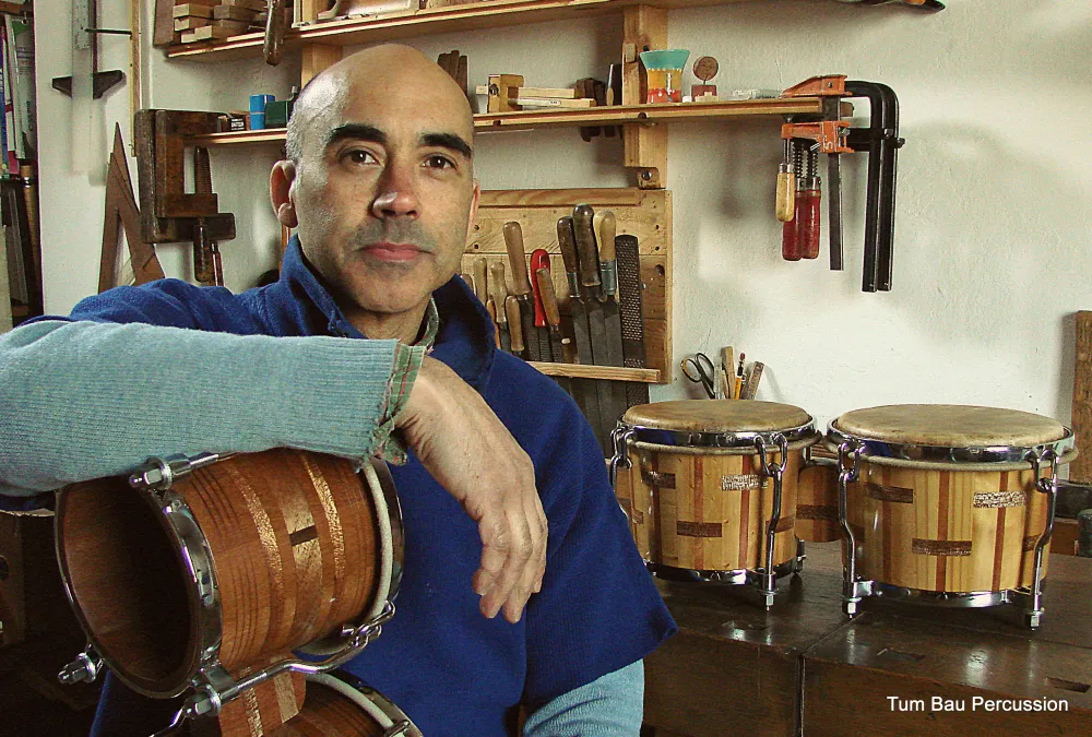 Blair A. Martin in seinem Werkstatt