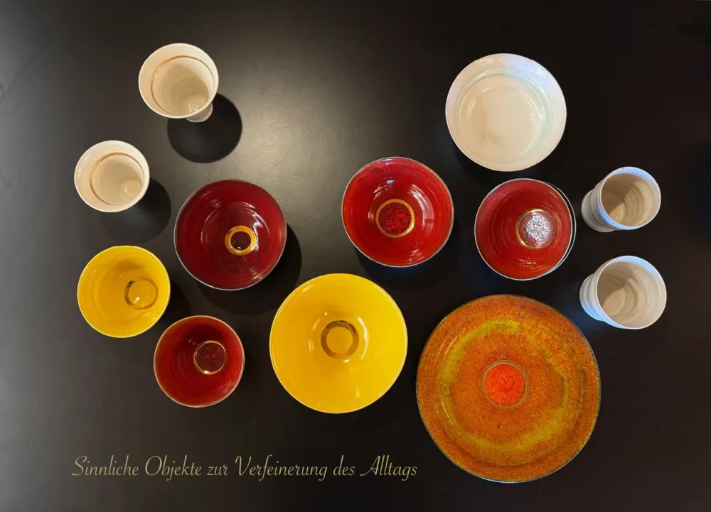 Bunte belebende Schalenvielfalt