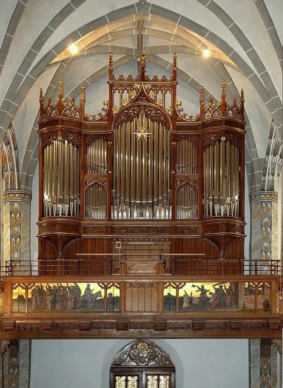 Neue Orgel in St. Laurentius in Crimmitschau, Sachsen