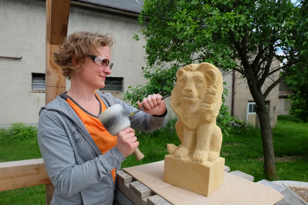 "Kleiner Löwe" Sandstein