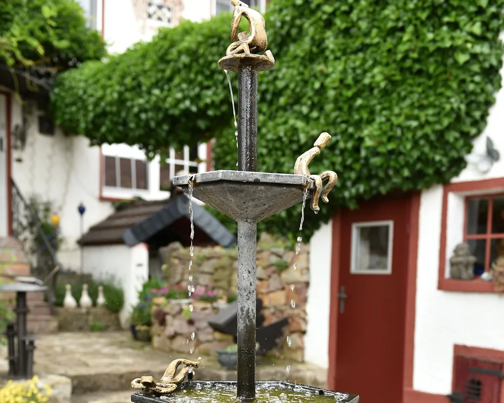 Unser Brunnen im Hof