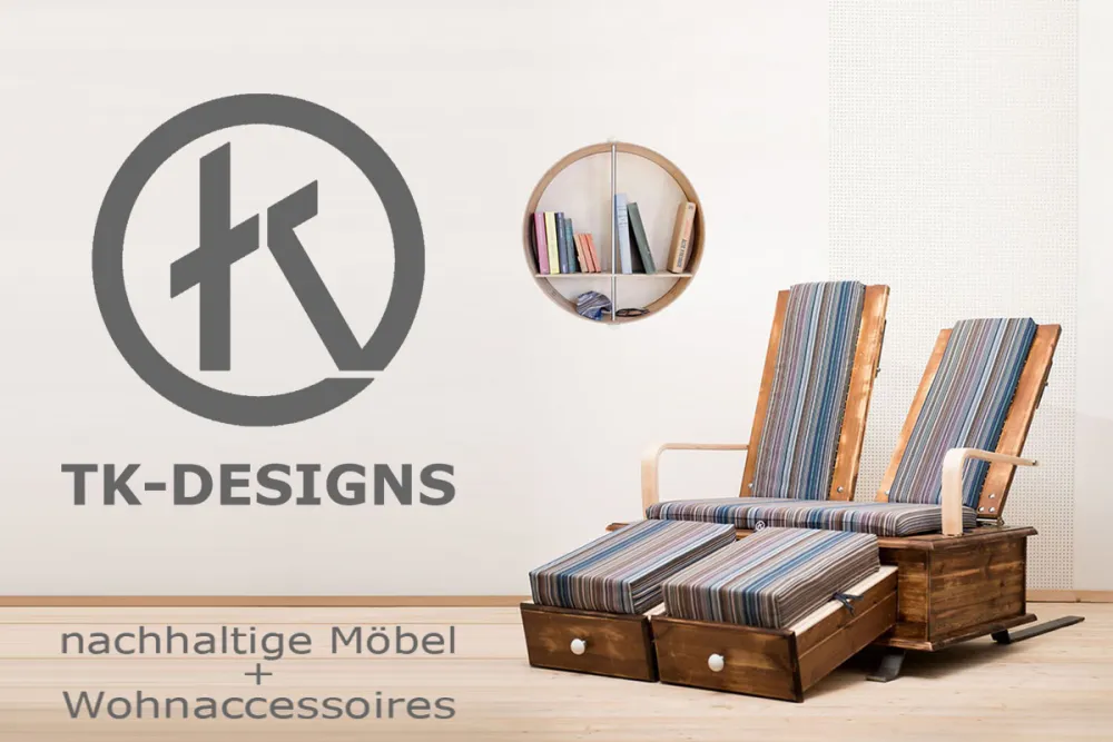 TK-Designs - nachhaltige Möbel + Accessoires durch Recycling + Upcycling