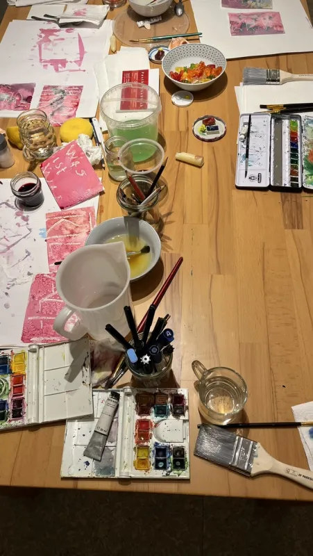 Zeichnen-Malen-Modellieren-Fotografieren